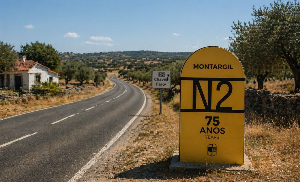Detalle de la ruta Portugal N2 en Roadbook PRO