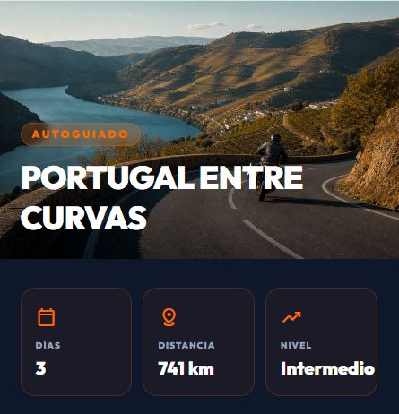 Portugal entre curvas Roadbook PRO
